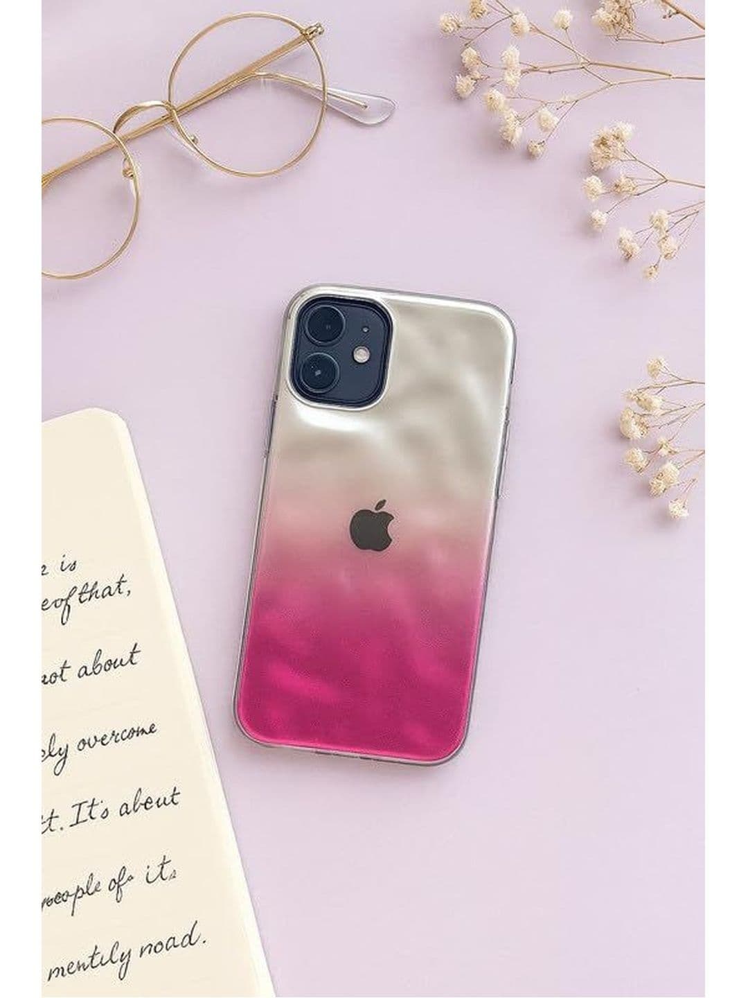COVERLY Solid Printed iPhone 12 Back Case Mobile Accessories thumbnail 3