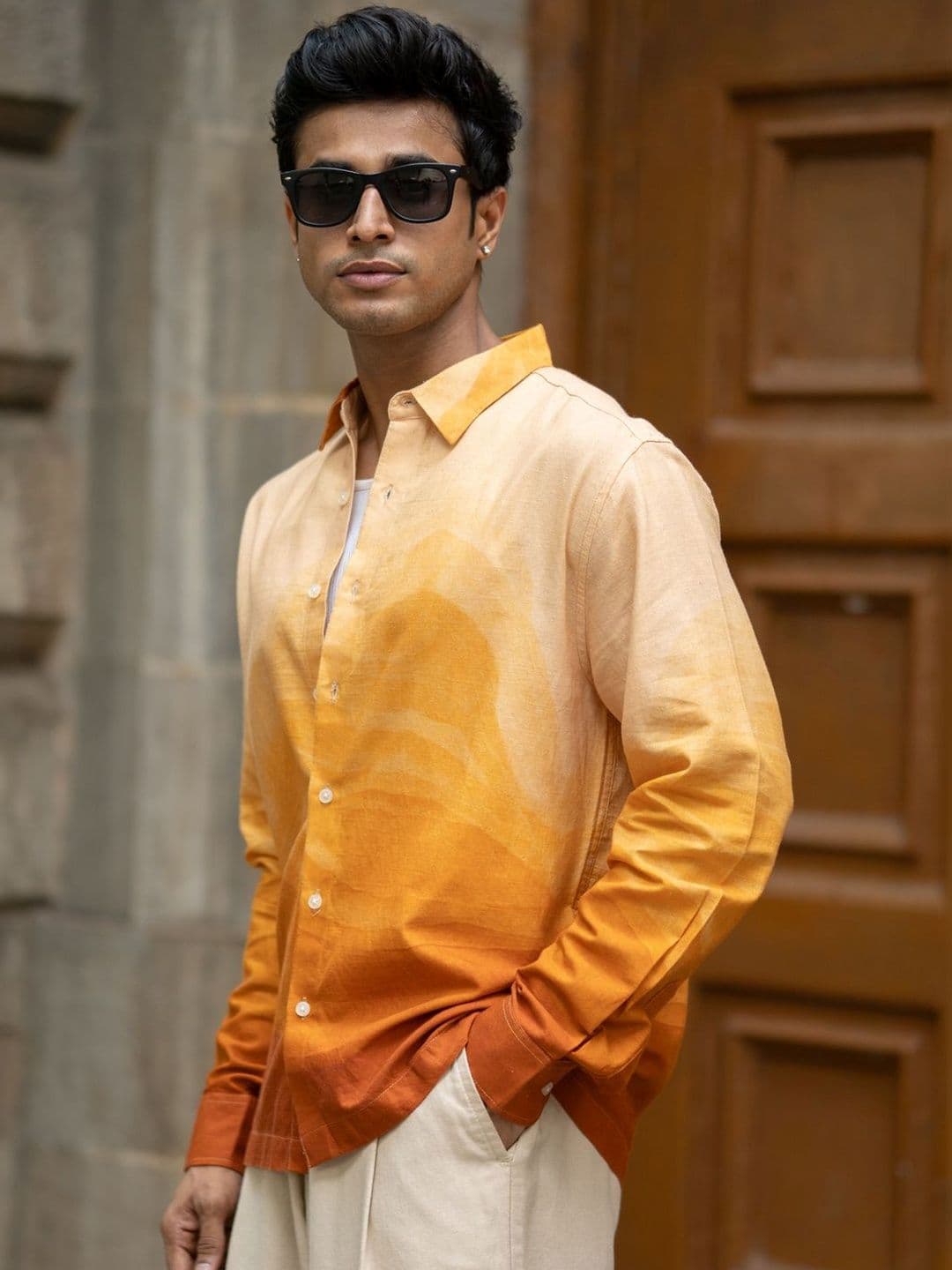 Powerlook Spread Collar Cotton Casual Shirt thumbnail 7