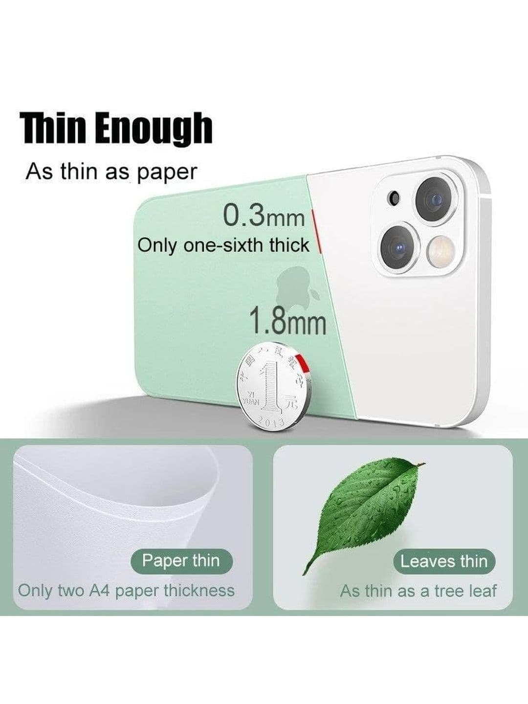 COVERLY Solid Printed iPhone 13 Pro Max Back Case Mobile Accessories thumbnail 5