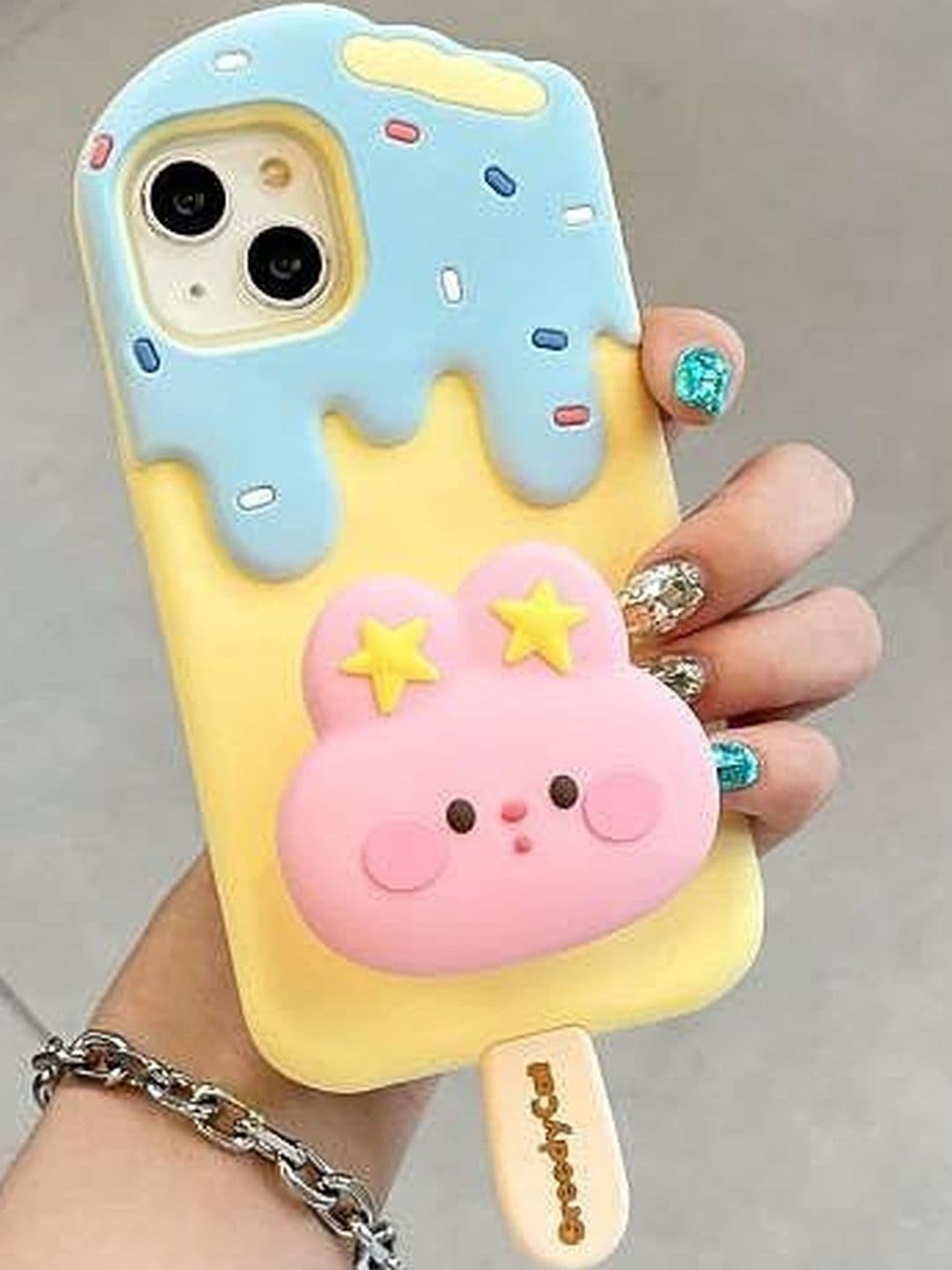 COVERLY Quirky Printed iPhone 13 Back Case Mobile Accessories thumbnail 4
