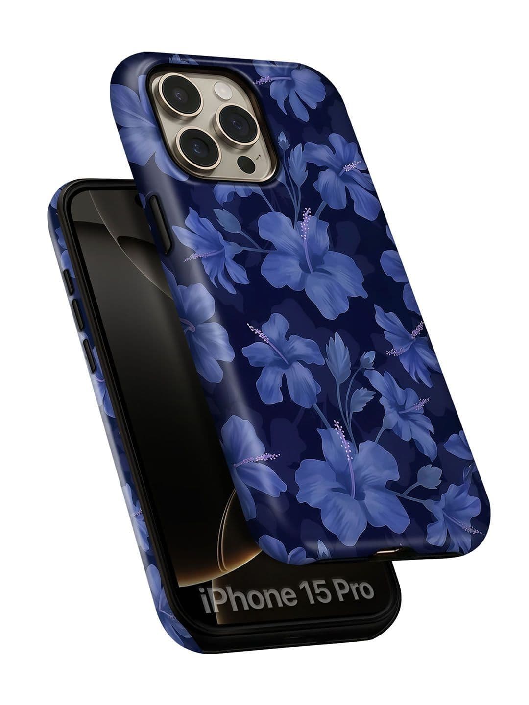 QRIOH Floral Printed iPhone 15 Pro Back Case Mobile Accessories - view 1