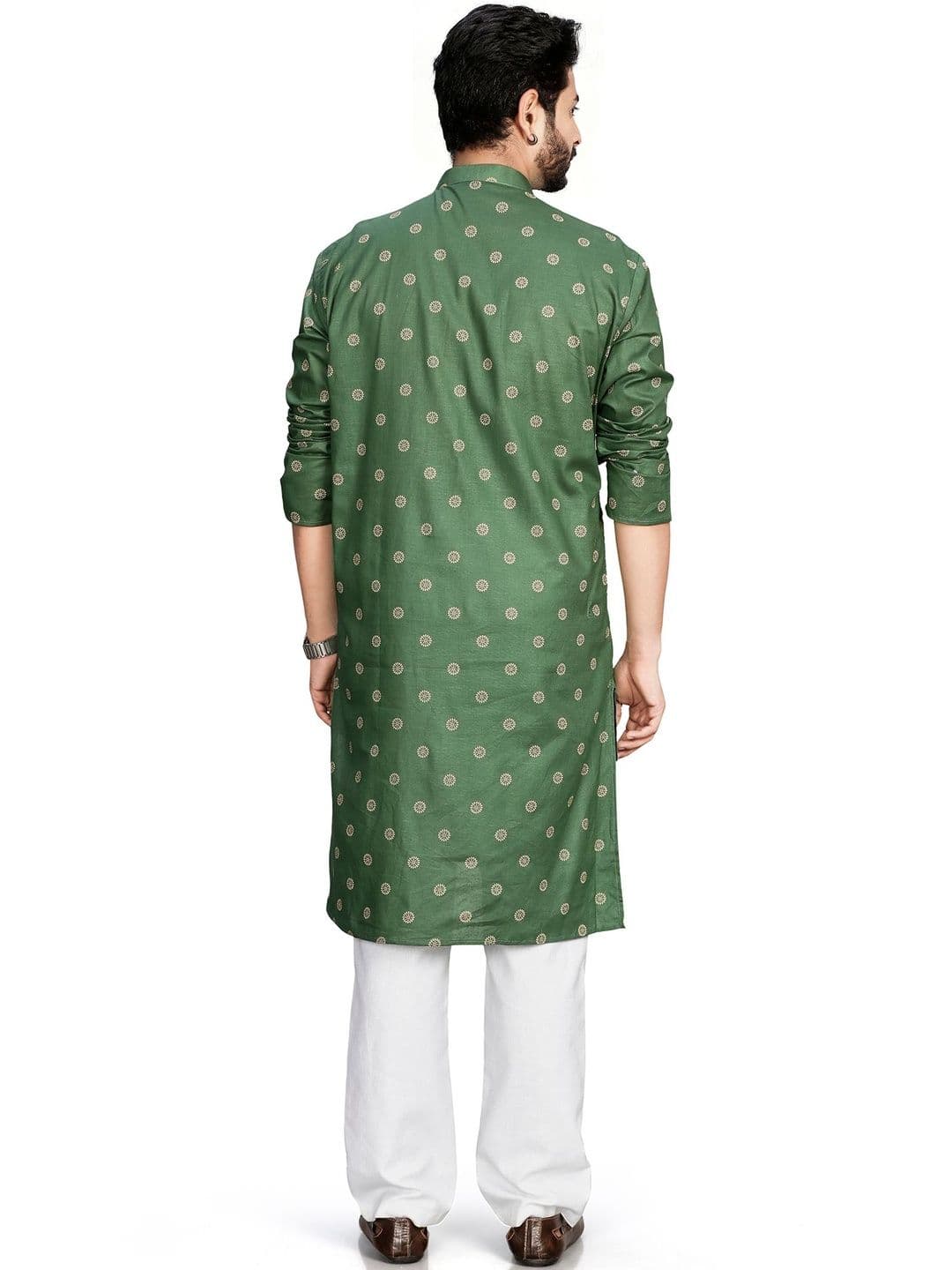 Authentics Men Ethnic Motifs Printed Kurta thumbnail 6