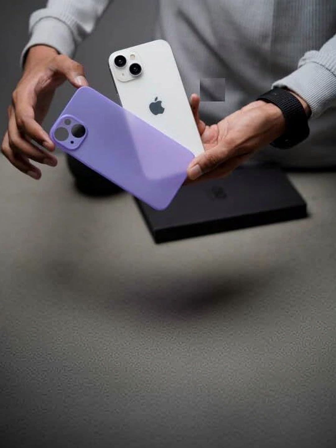 COVERLY Solid Printed iPhone 13 Pro Back Case Mobile Accessories thumbnail 2