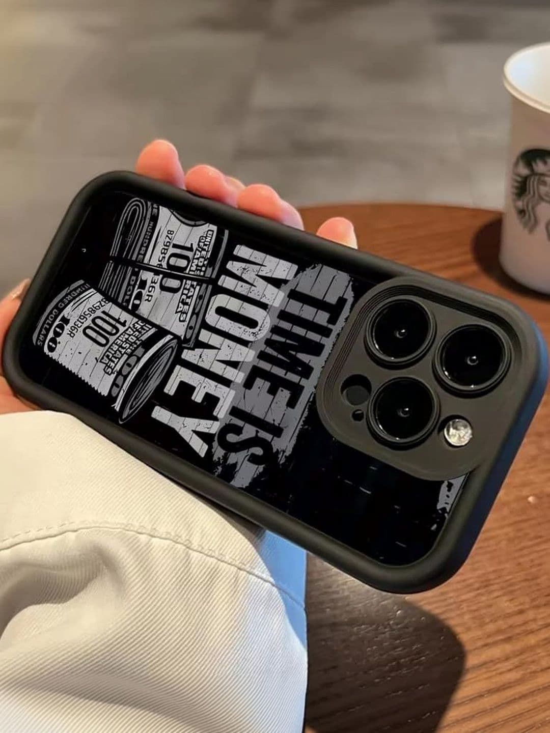 COVERLY Typography Printed iPhone 14 Pro Max Back Case Mobile Accessories thumbnail 4