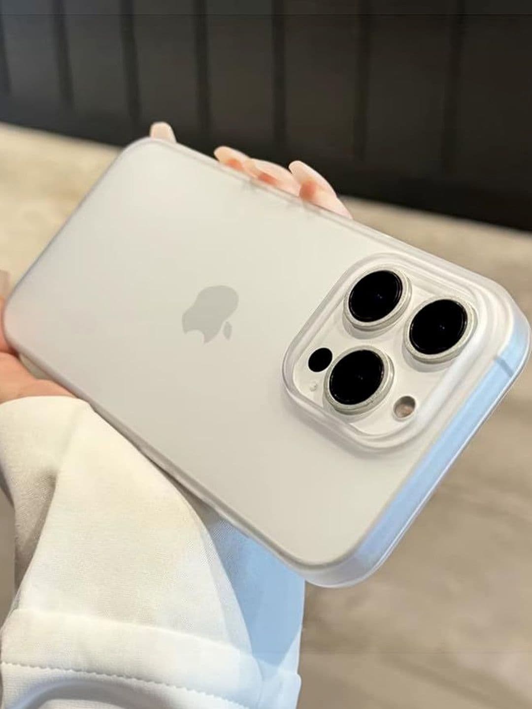 COVERLY Solid Printed iPhone 15 Pro Back Case Mobile Accessories thumbnail 2