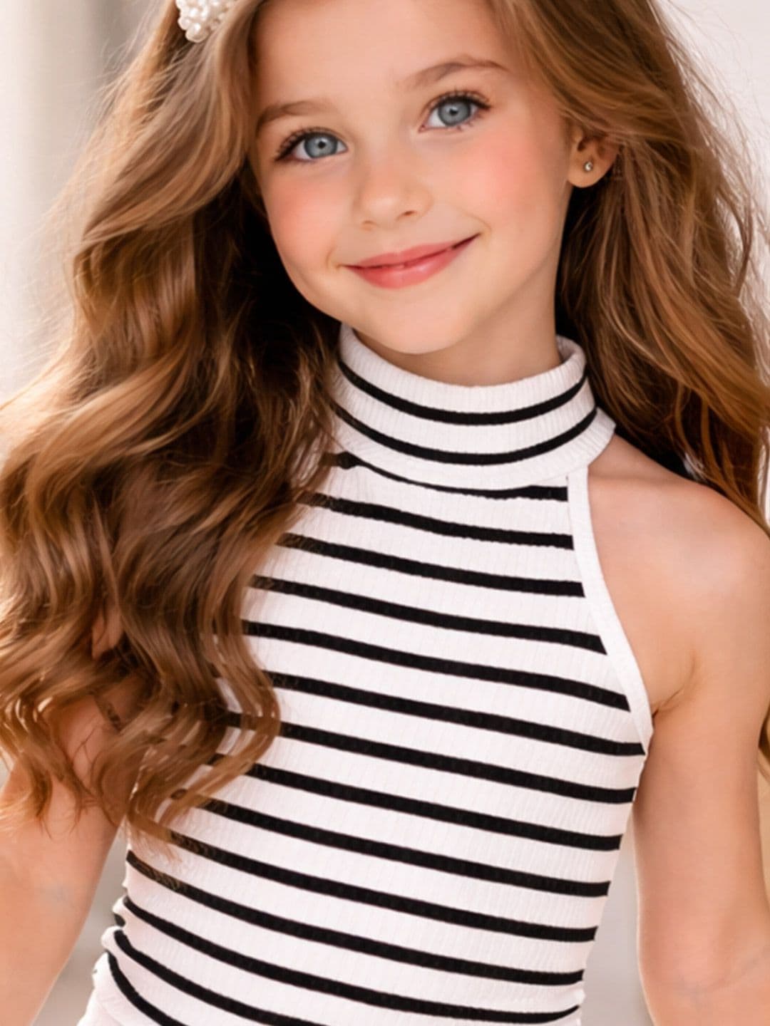 Ninas Girls Multi Cotton Blend Tops thumbnail 3