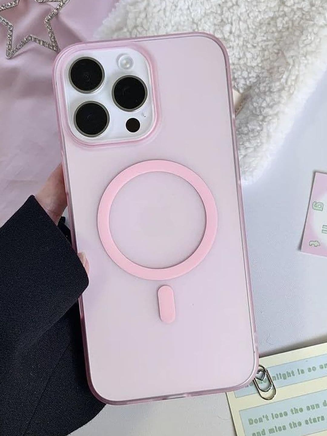 COVERLY Solid Printed iPhone 13 Back Case Mobile Accessories thumbnail 5