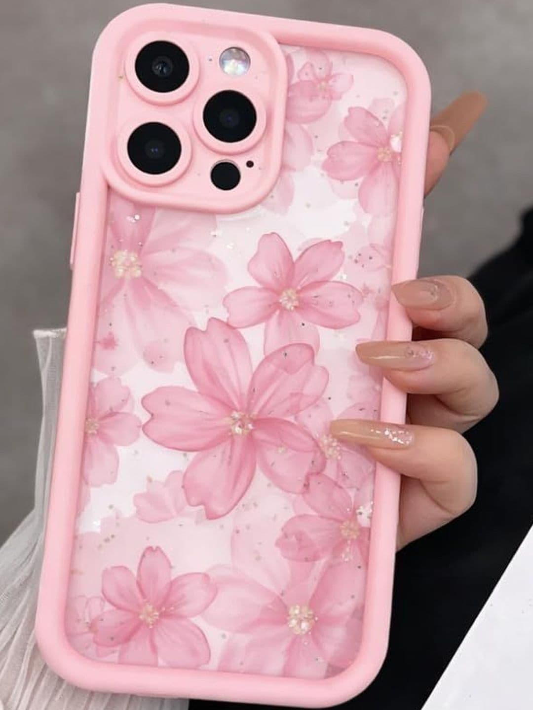 COVERLY Floral Printed iPhone 15 Pro Max Back Case Mobile Accessories - view 1