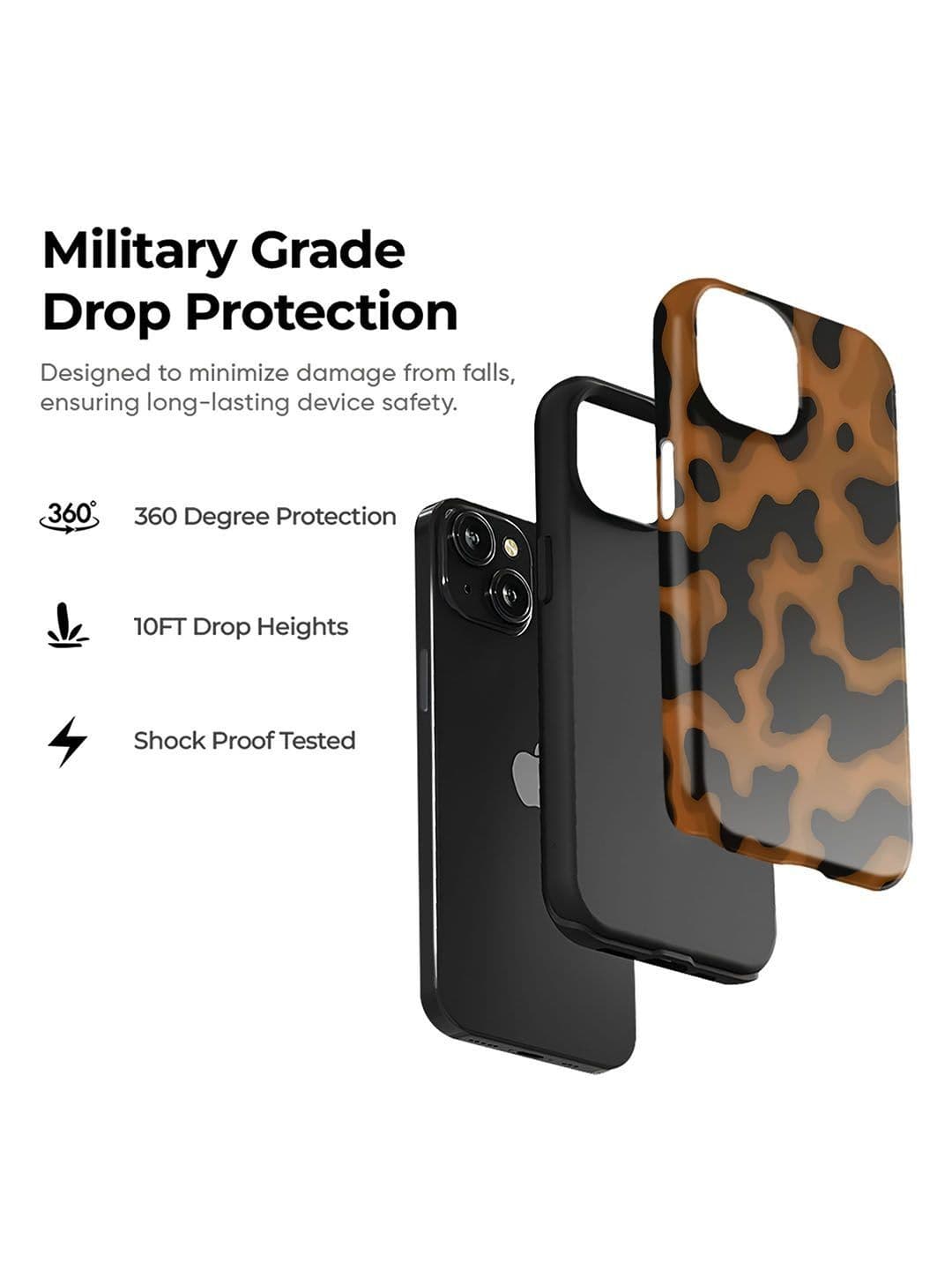 QRIOH Abstract Printed iPhone 13 Back Case Mobile Accessories thumbnail 2
