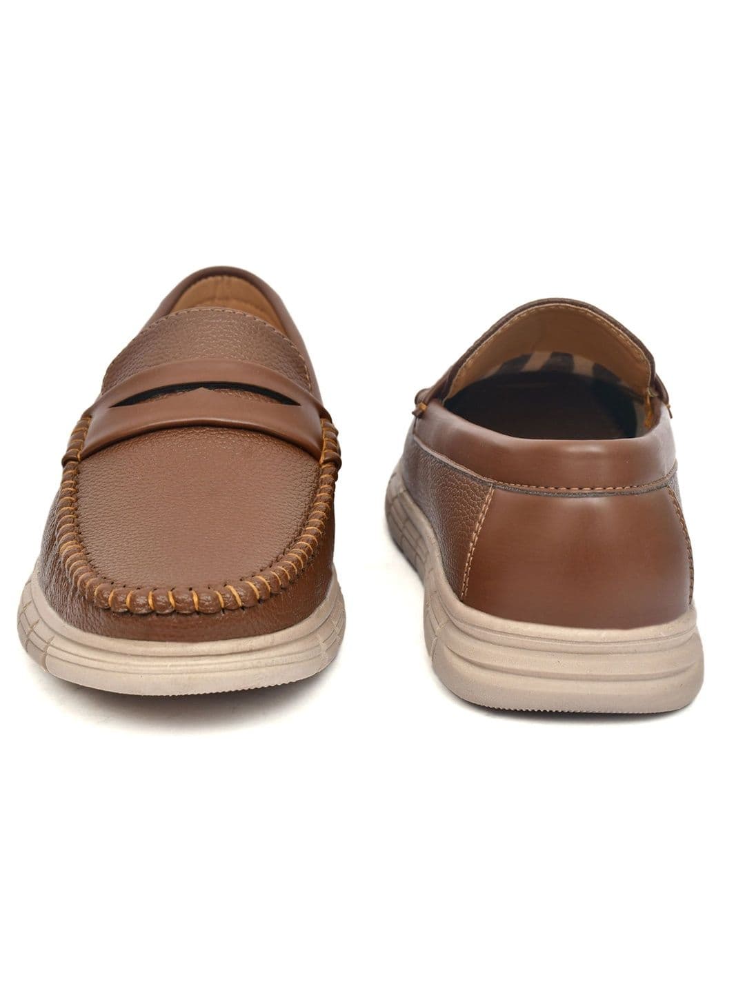 ALCAZO Men Textured Loafers thumbnail 6