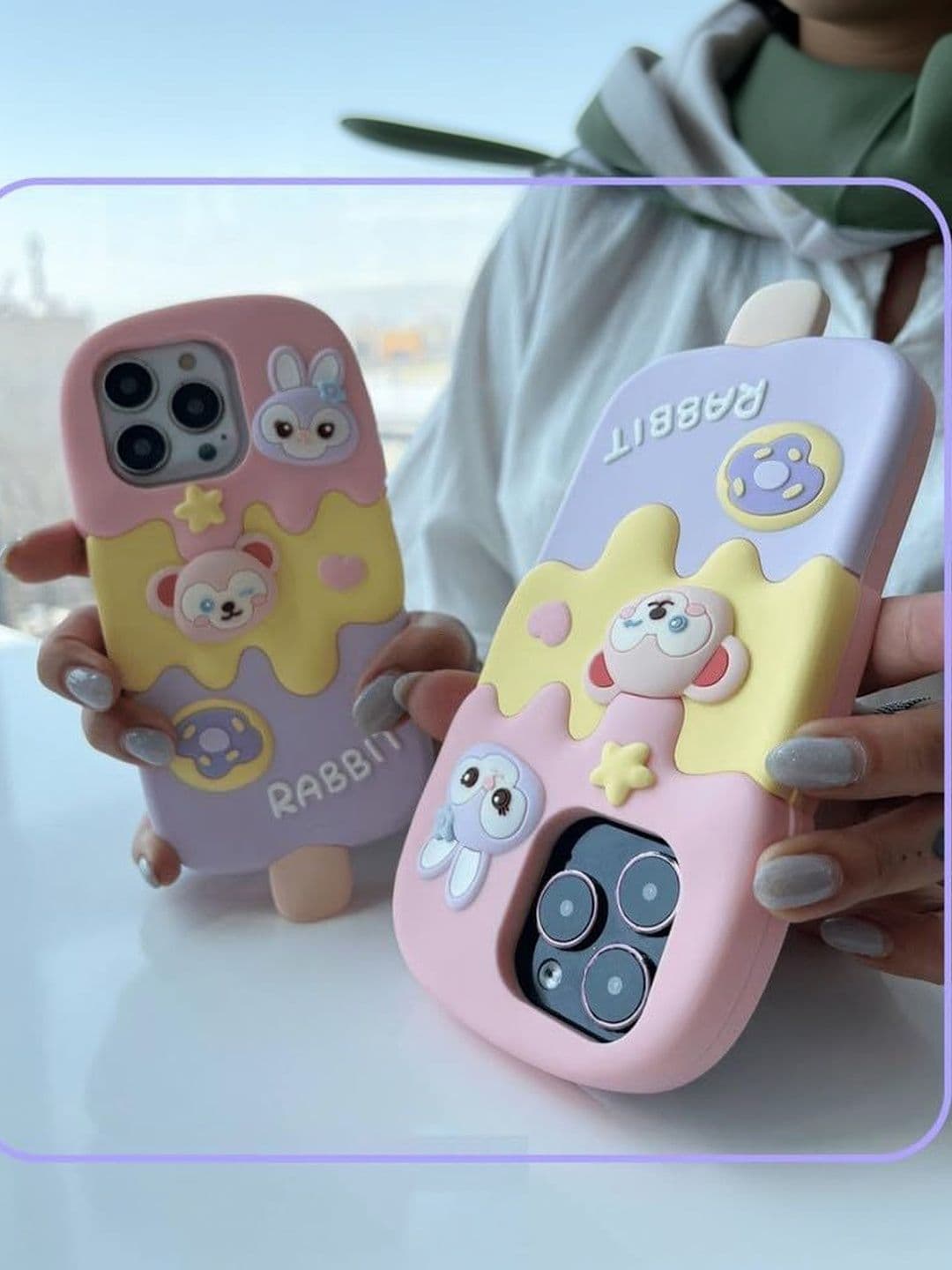 COVERLY Cartoon Characters Printed iPhone 13 Pro Max Back Case Mobile Accessories thumbnail 5