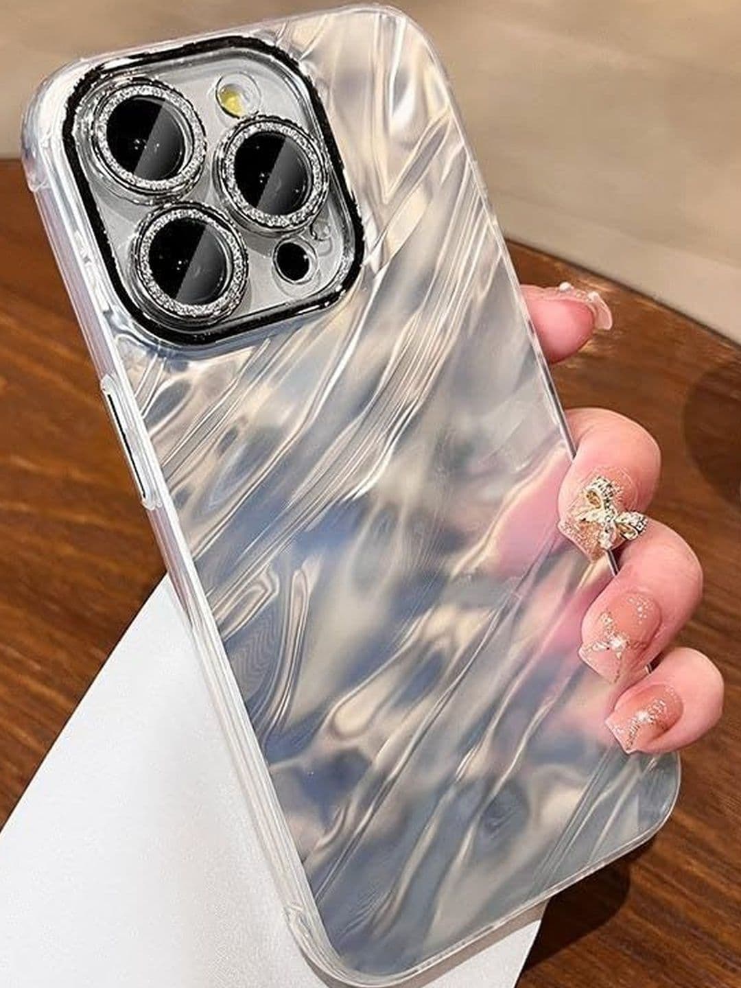 COVERLY Abstract Printed iPhone 13 Pro Max Back Case Mobile Accessories thumbnail 6
