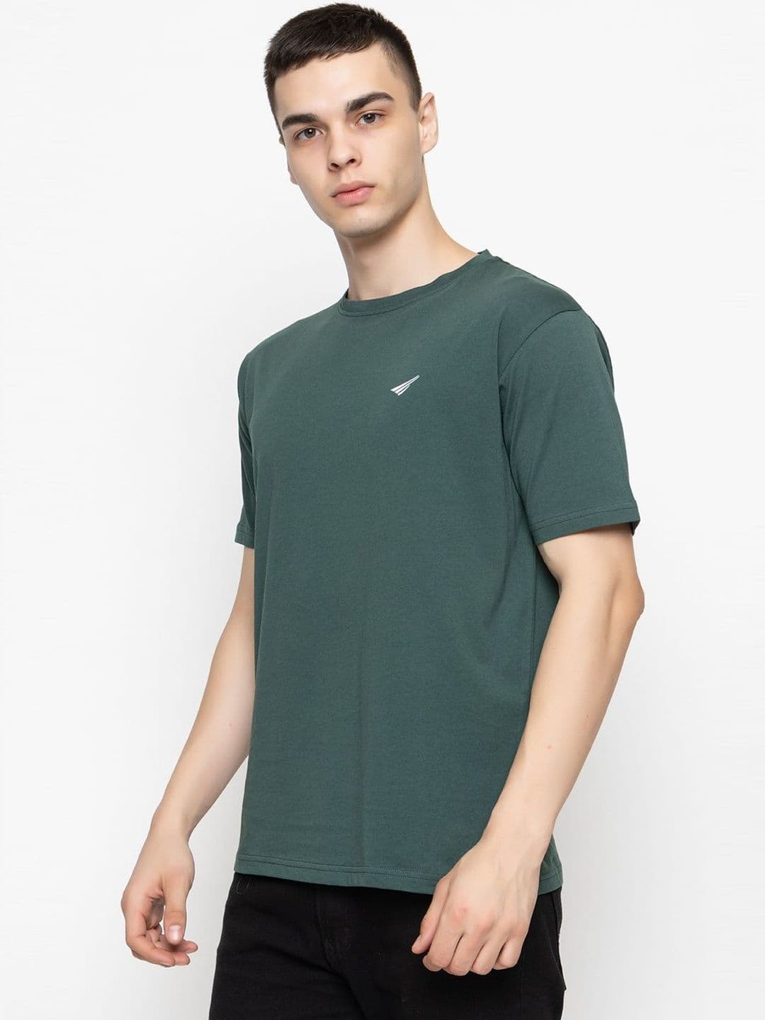 Oakmans Men Brand Logo Printed T-shirt thumbnail 5
