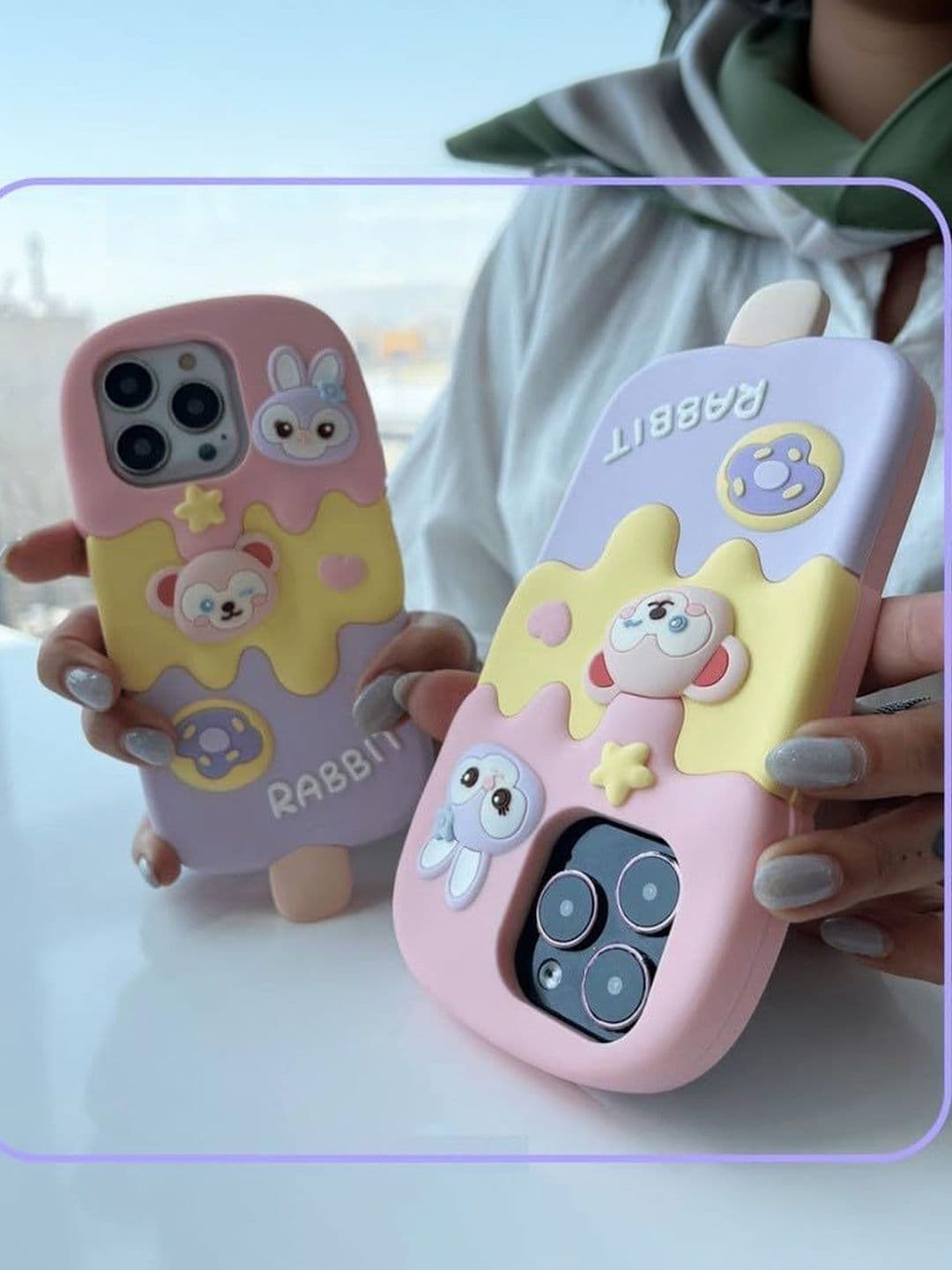 COVERLY Cartoon Characters Printed iPhone 13 Pro Max Back Case Mobile Accessories thumbnail 4