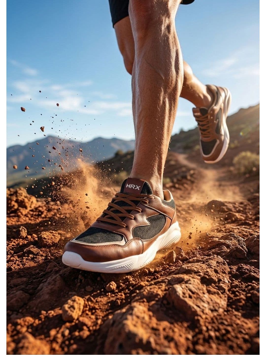 HRX by Hrithik Roshan Men Colourblocked Sneakers thumbnail 2