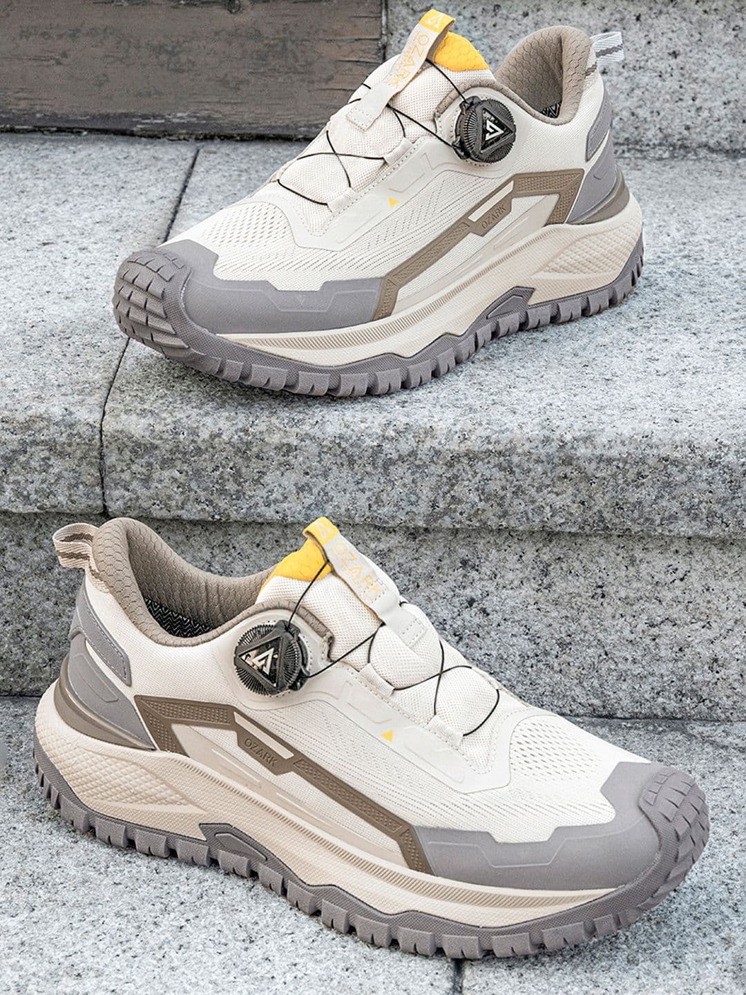 Red Tape Men Mesh Trekking Non-Marking Shoes thumbnail 2