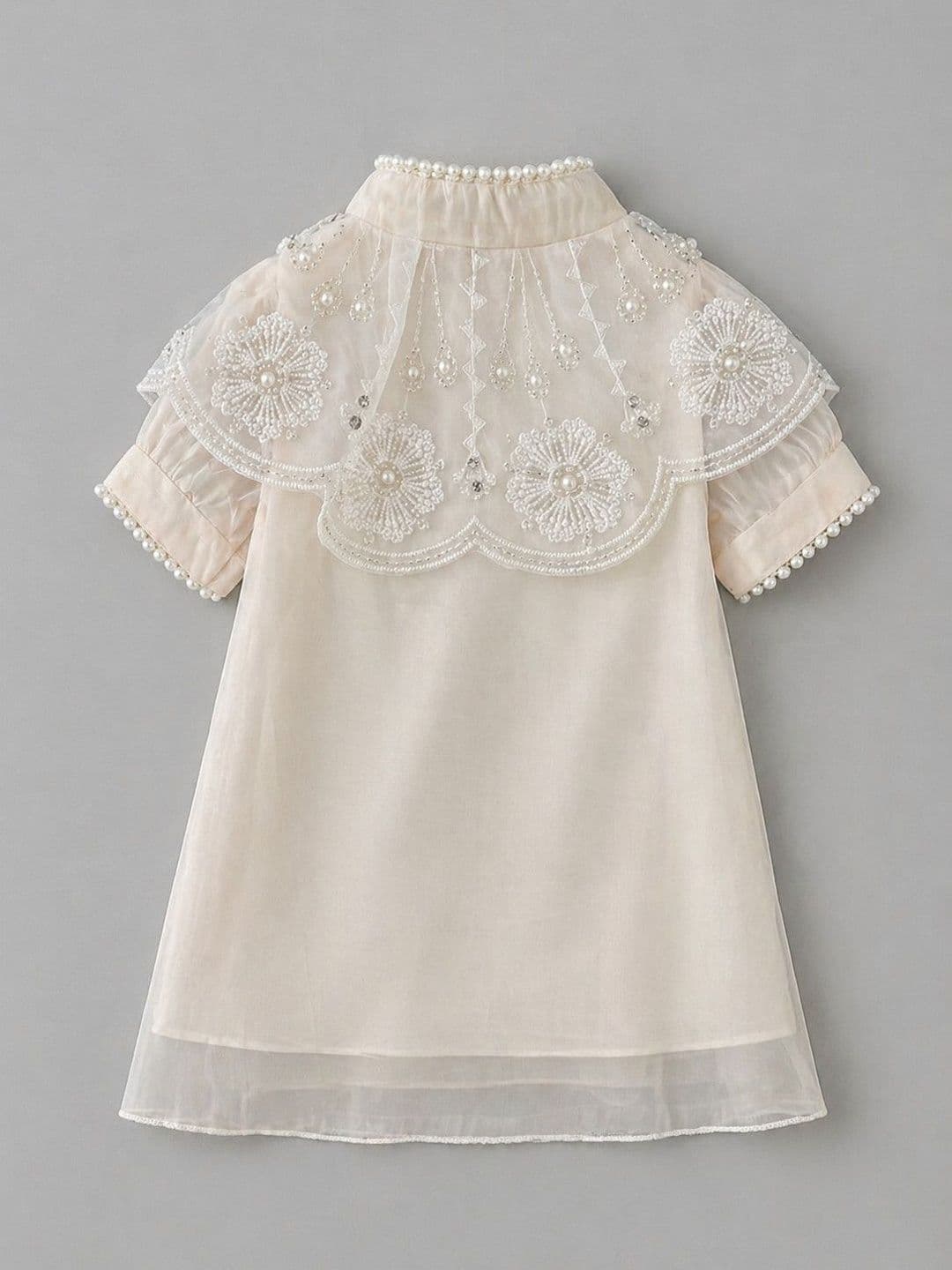 Sparklepop Embroidered A-Line Dress thumbnail 2