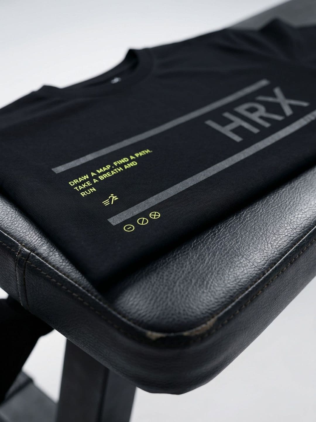HRX by Hrithik Roshan Typography Printed Round Neck T-shirt thumbnail 5