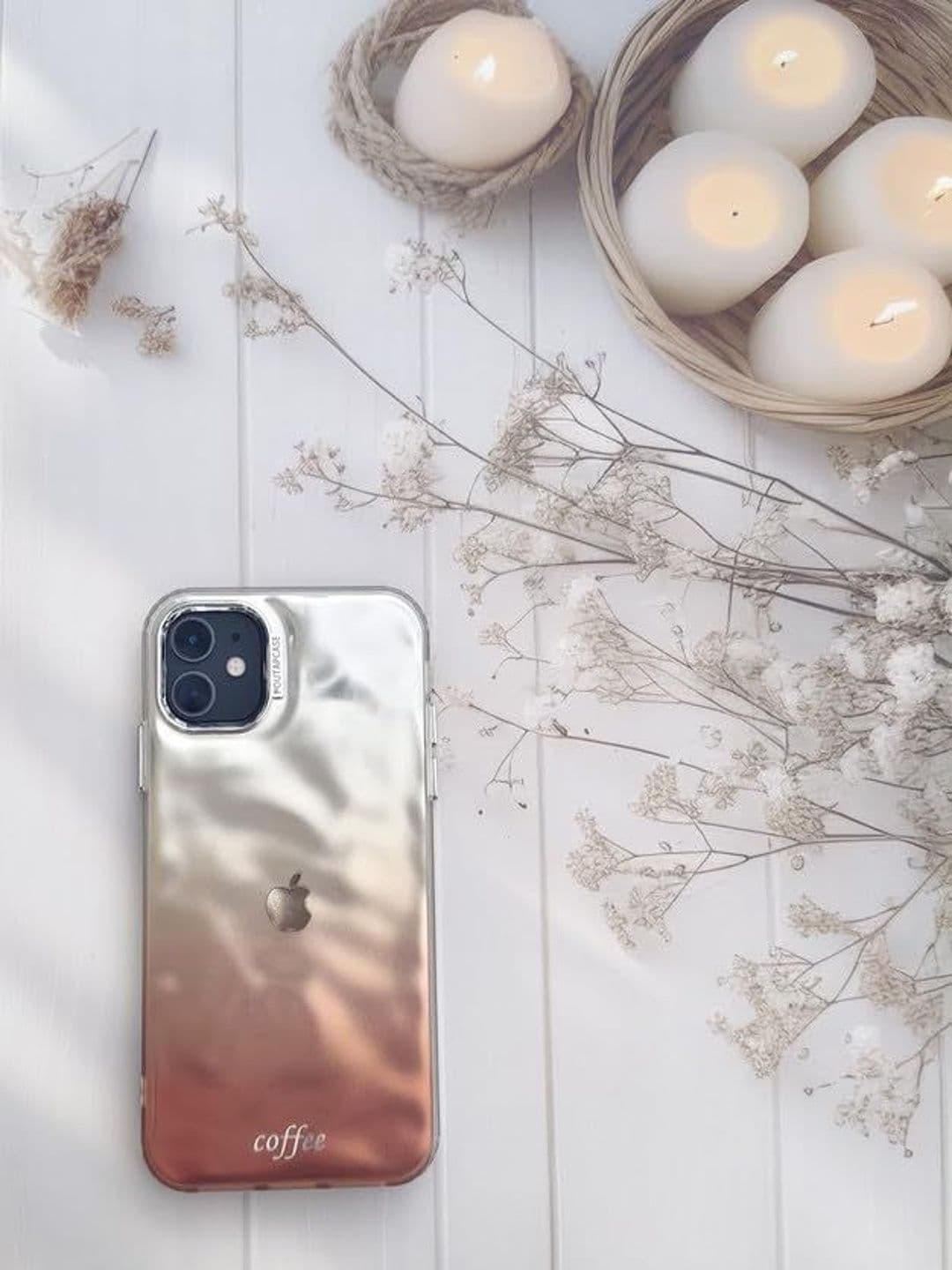 COVERLY Solid Printed iPhone 11 Back Case Mobile Accessories thumbnail 2