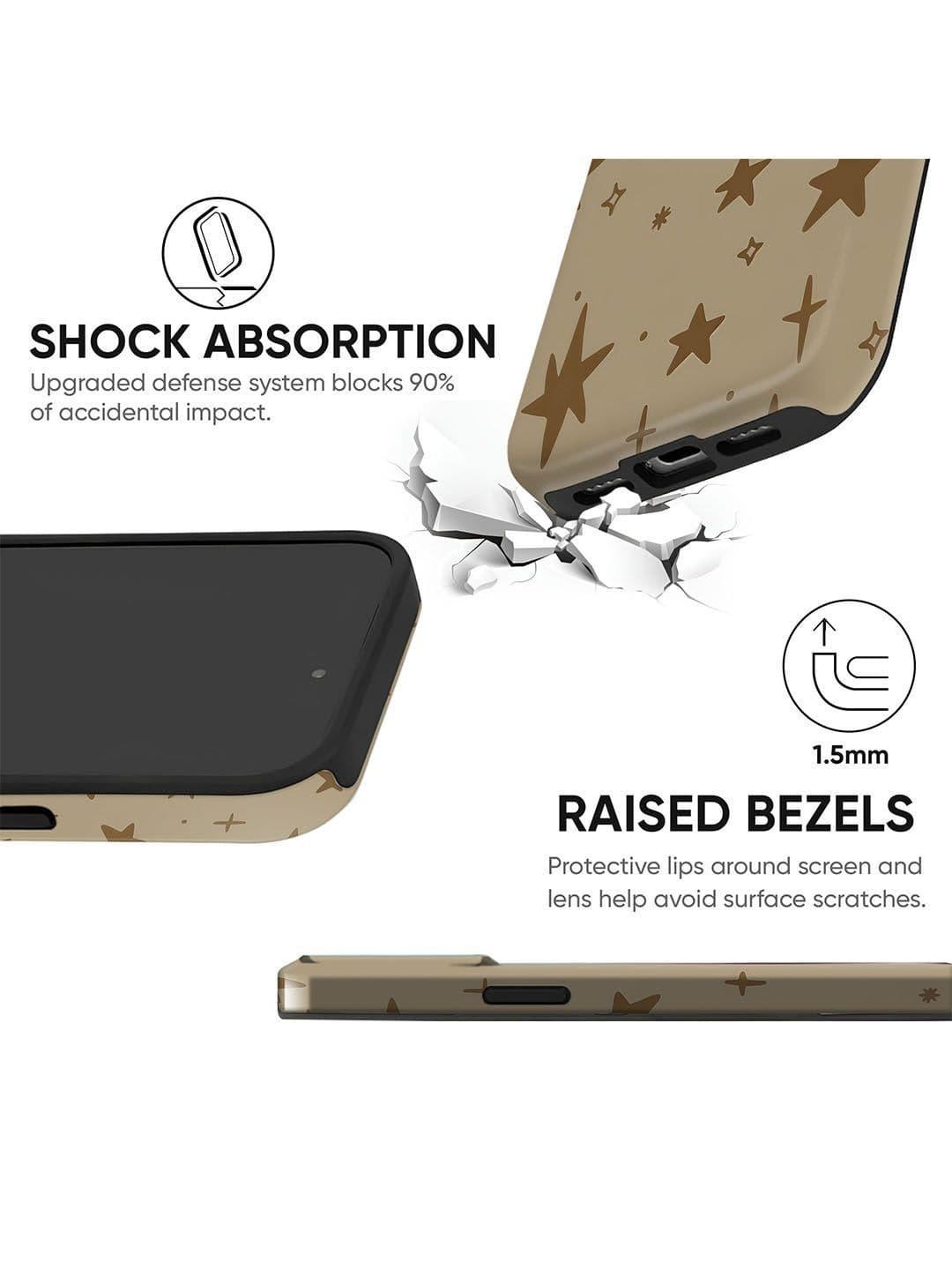 QRIOH Geometric Printed iPhone 15 Plus Back Case Mobile Accessories thumbnail 5