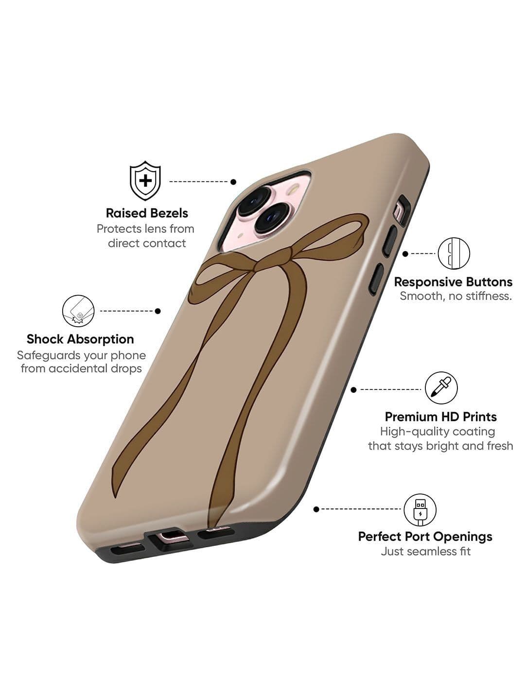 QRIOH Conversational Printed iPhone 15 Pro Back Case Mobile Accessories thumbnail 5