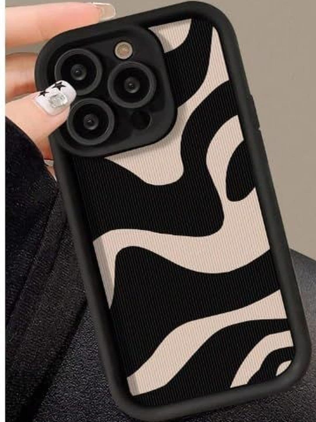 COVERLY Abstract Printed iPhone 14 Pro Back Case Mobile Accessories thumbnail 6