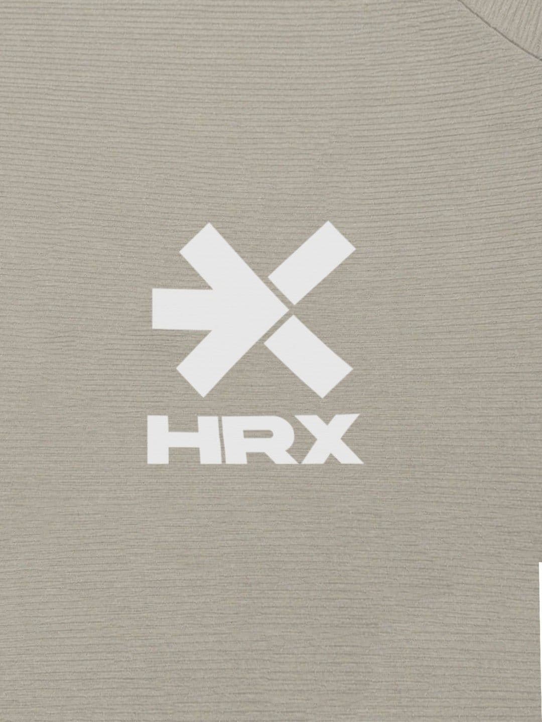 HRX by Hrithik Roshan Brand Logo Printed Round Neck T-shirt thumbnail 3