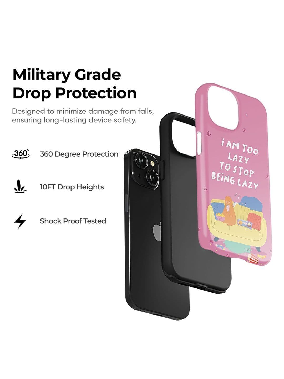QRIOH Conversational Printed iPhone 15 Pro Back Case Mobile Accessories thumbnail 6