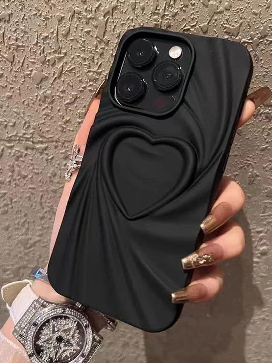 COVERLY Geometric Printed iPhone 13 Pro Max Back Case Mobile Accessories thumbnail 2