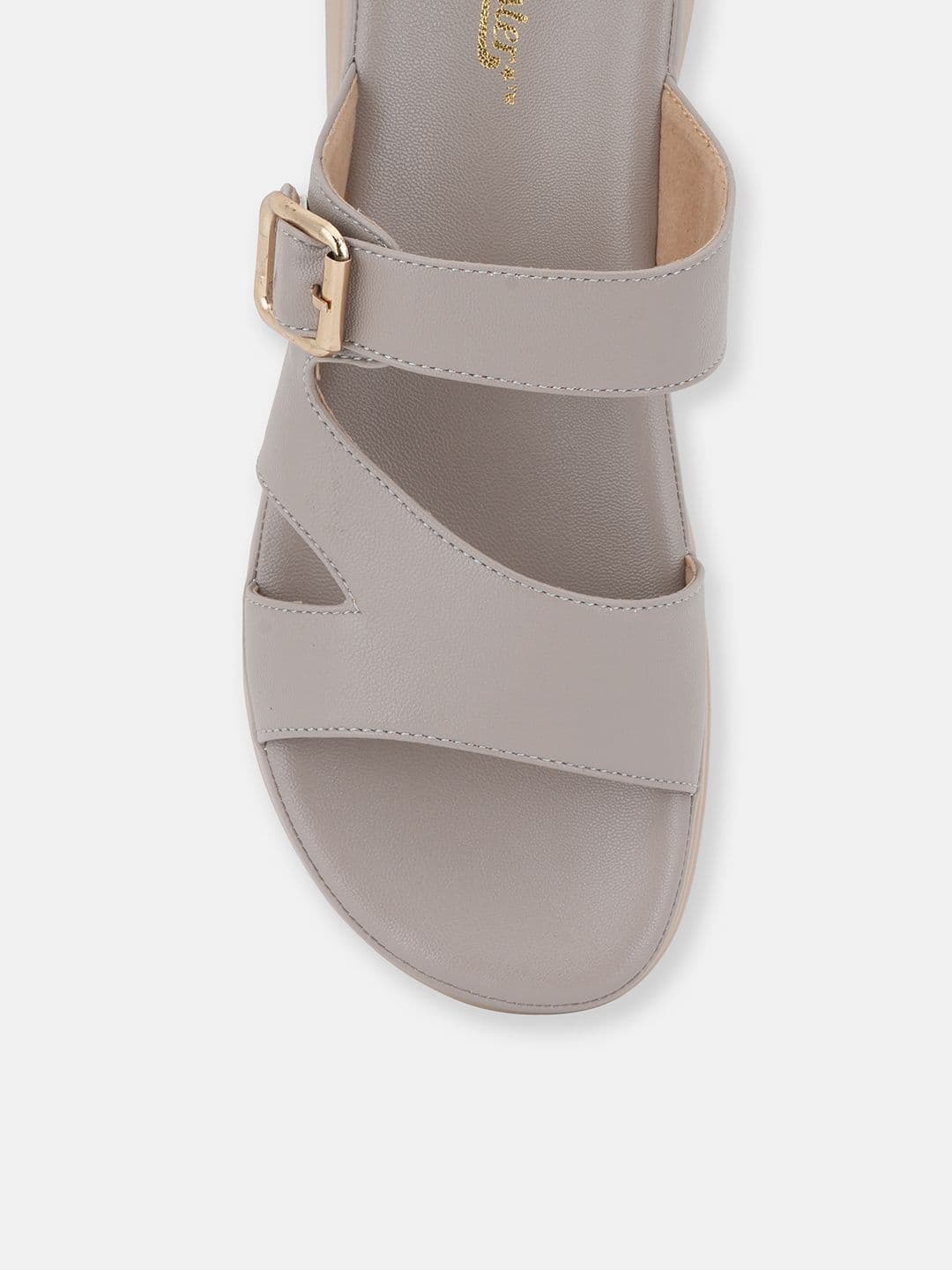 The Roadster Lifestyle Co Women Round Toe Wedge Sandals Heels thumbnail 5