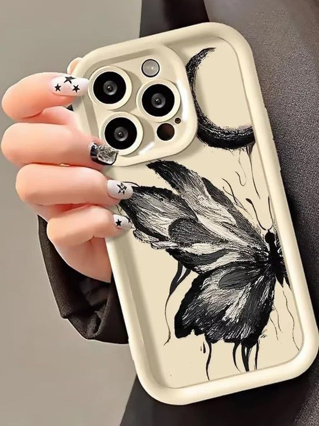 COVERLY Abstract Printed iPhone 15 Pro Max Back Case Mobile Accessories thumbnail 4