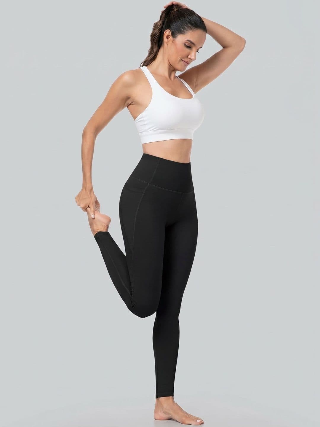 ALYNE Women Solid Ankle Length Leggings thumbnail 2