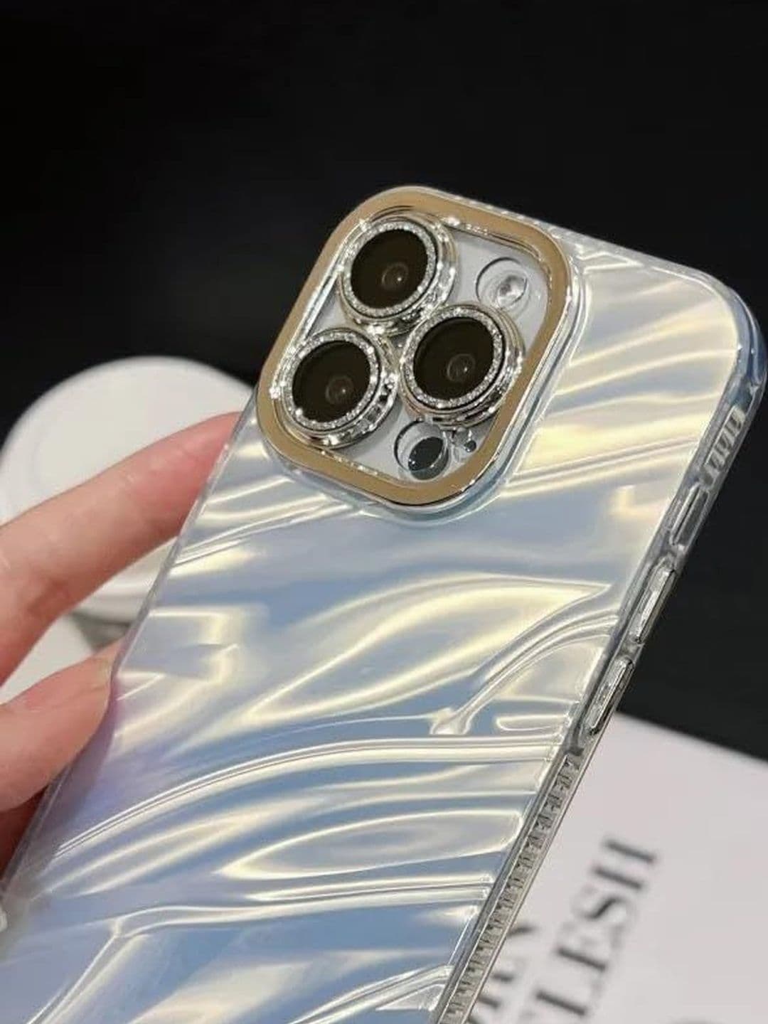 COVERLY Abstract Printed iPhone 13 Pro Max Back Case Mobile Accessories thumbnail 3