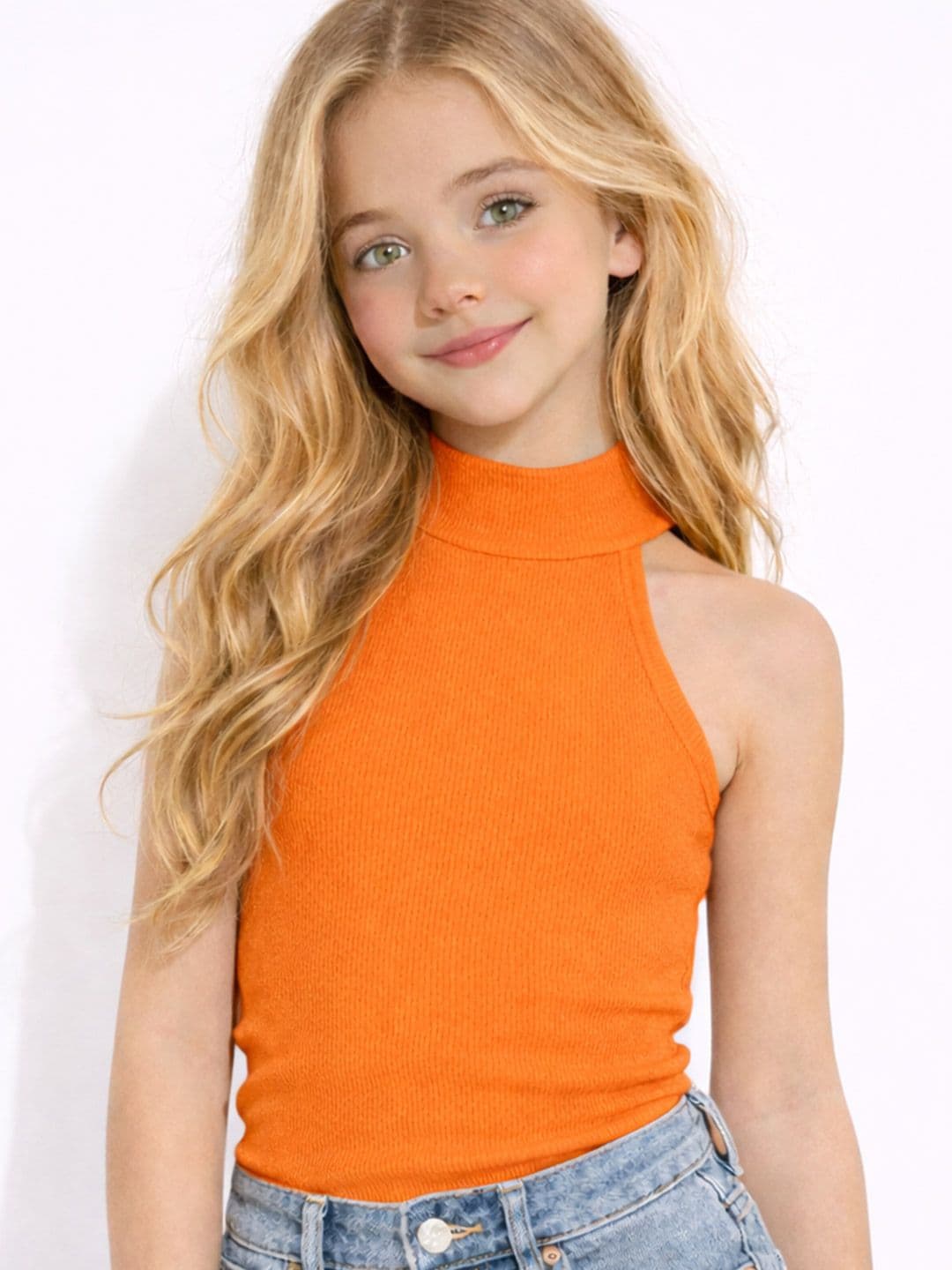Ninas Printed Cotton High Neck Regular Tops - view 1