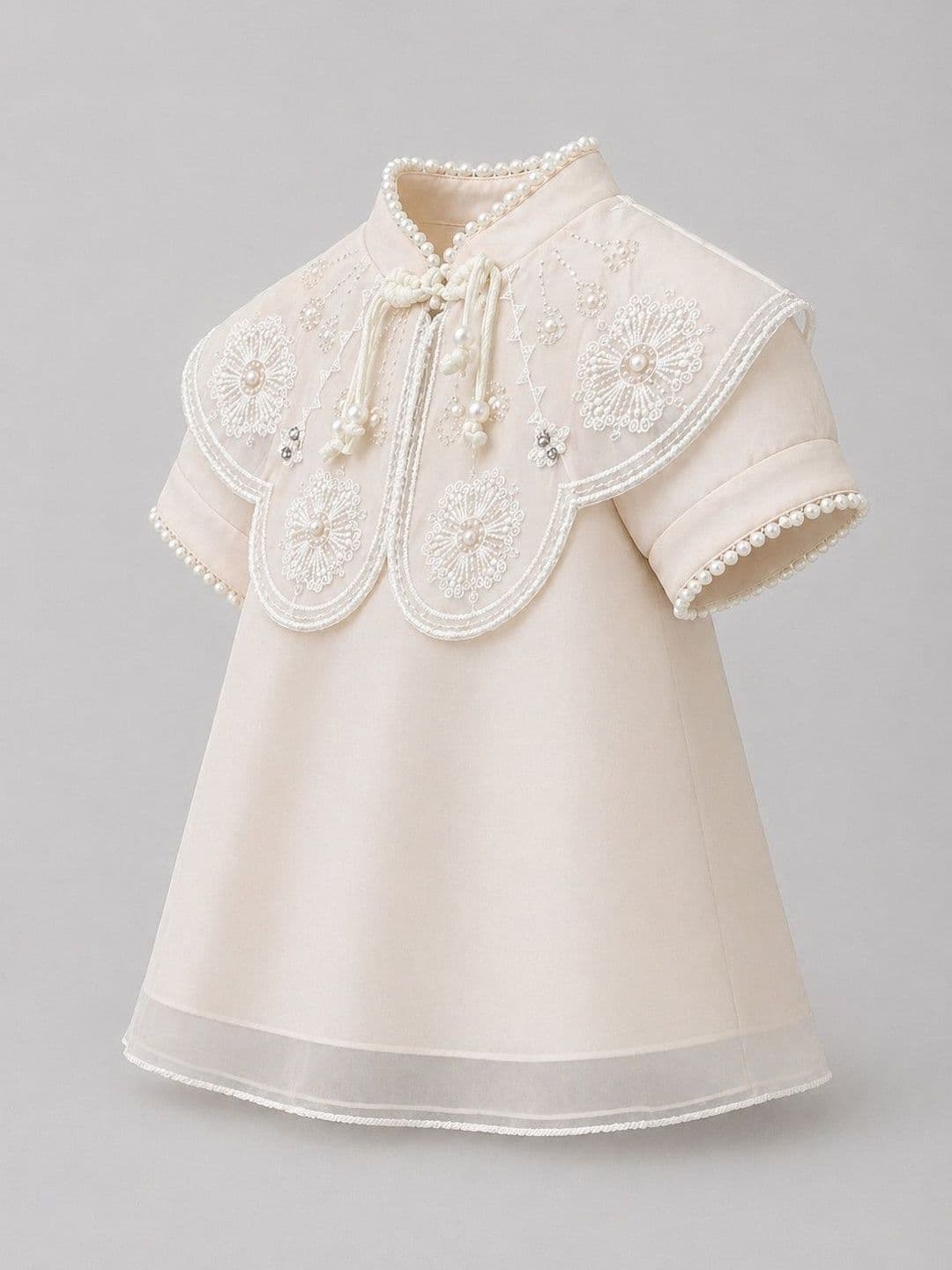 Sparklepop Embroidered A-Line Dress thumbnail 3