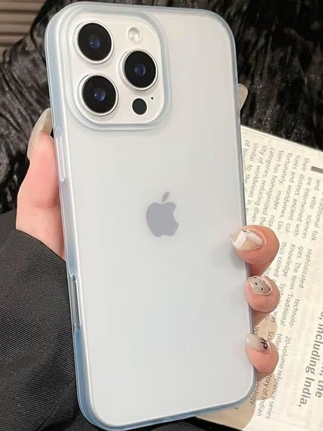 COVERLY Solid Printed iPhone 13 Pro Back Case Mobile Accessories thumbnail 6