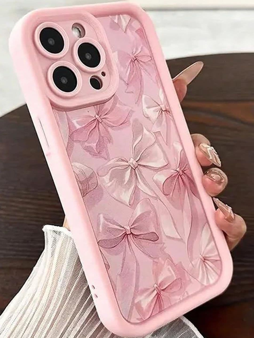 COVERLY Floral Printed iPhone 15 Pro Max Back Case Mobile Accessories thumbnail 5