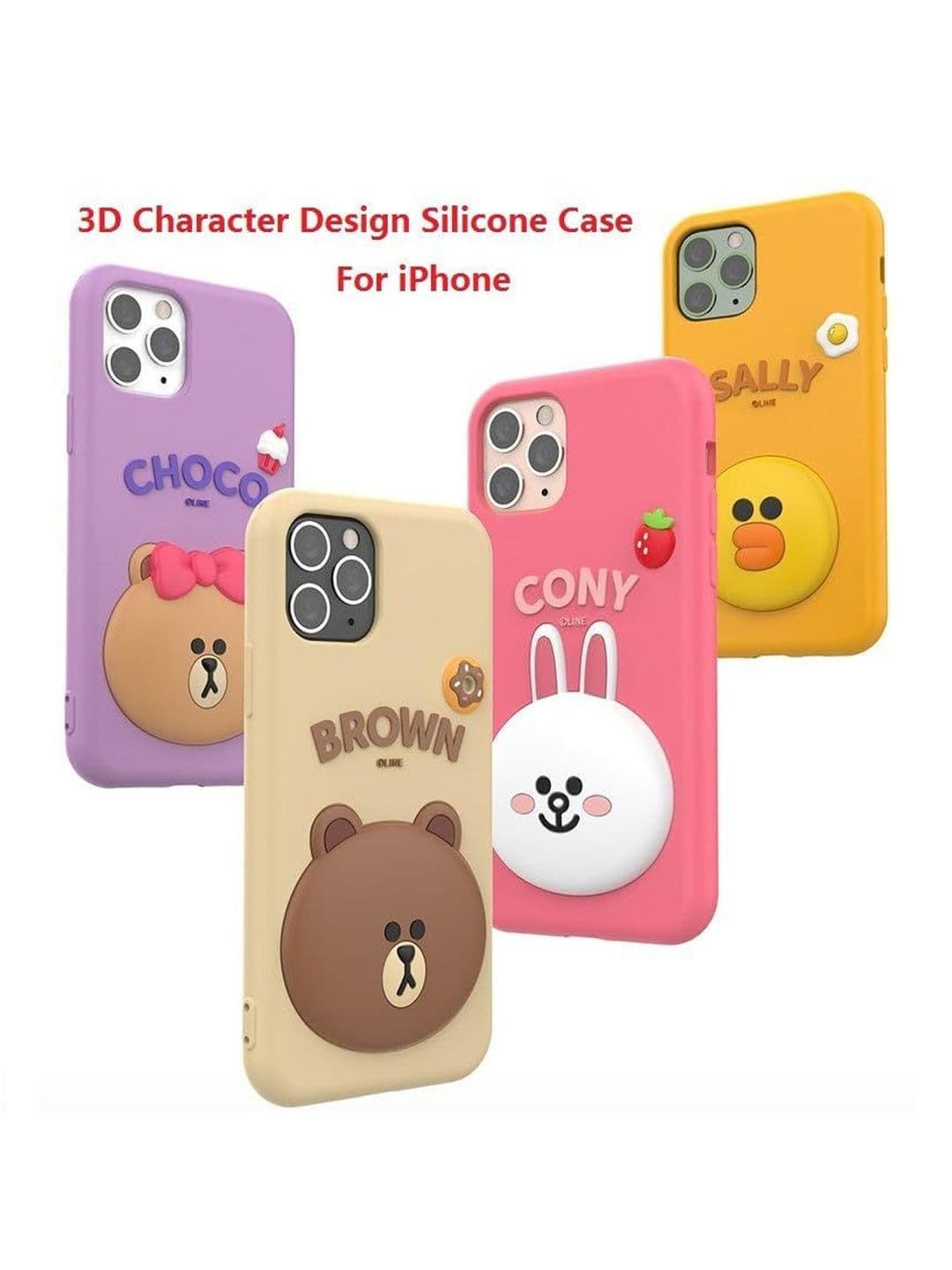 COVERLY Cartoon Characters Printed iPhone 11 Pro Back Case Mobile Accessories thumbnail 3