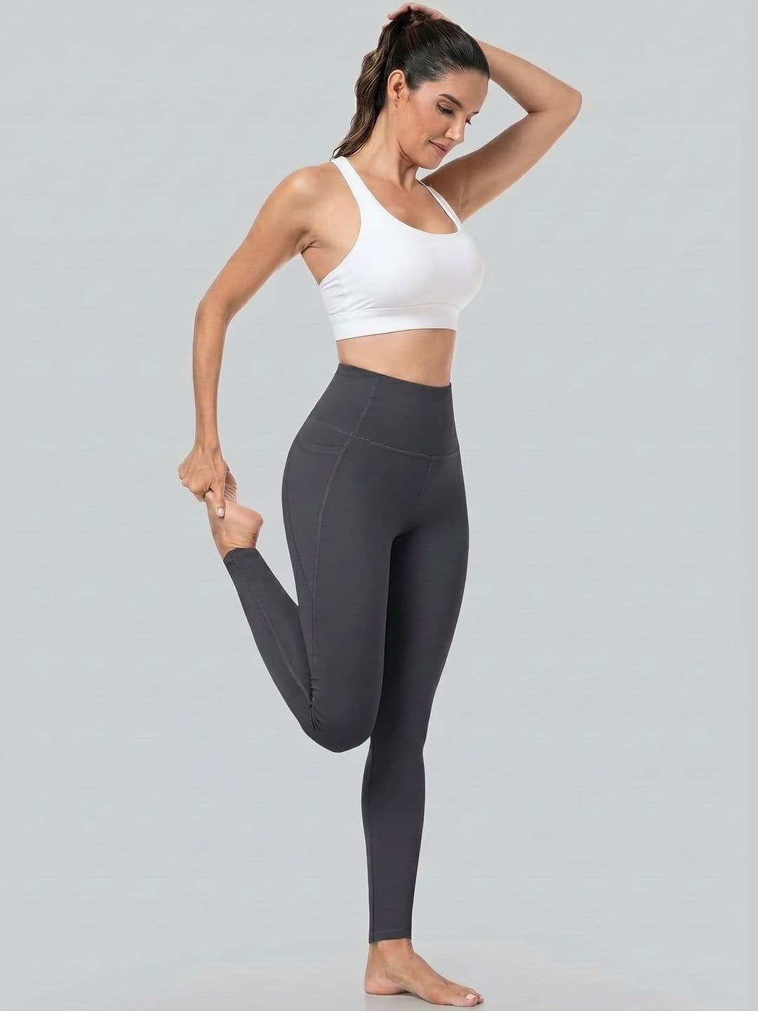 ALYNE Women Solid Ankle Length Leggings thumbnail 4