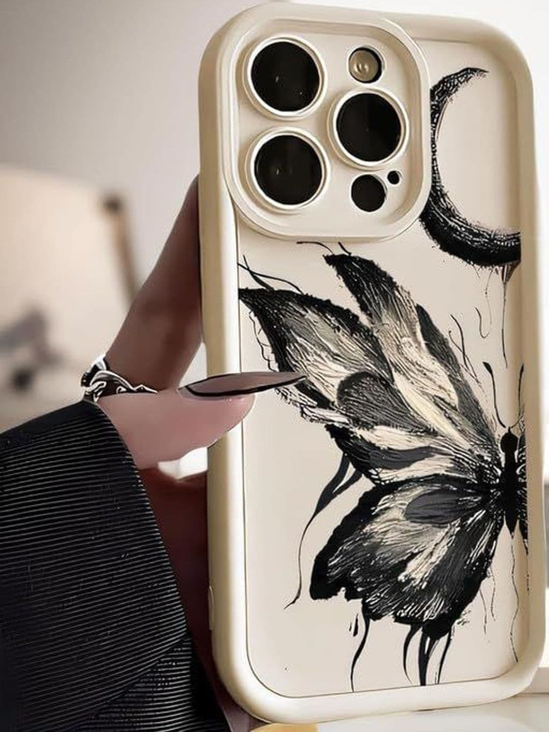 COVERLY Abstract Printed iPhone 15 Pro Max Back Case Mobile Accessories thumbnail 2