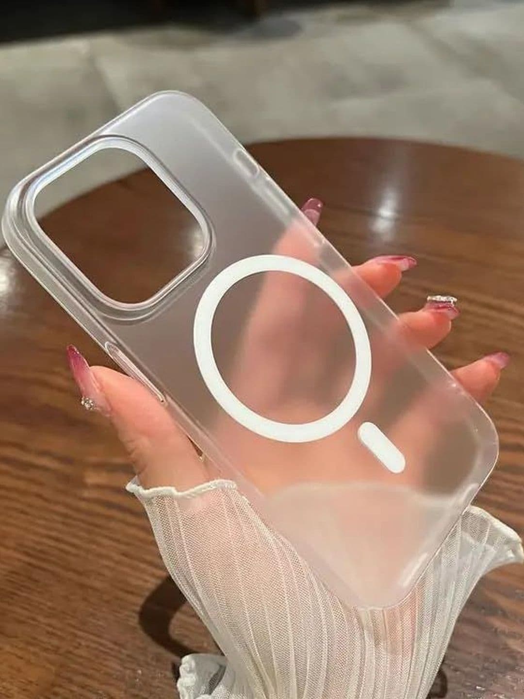 COVERLY Solid Printed iPhone 14 Back Case Mobile Accessories thumbnail 7