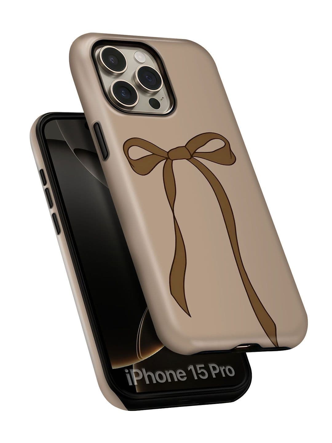 QRIOH Conversational Printed iPhone 15 Pro Back Case Mobile Accessories thumbnail 4