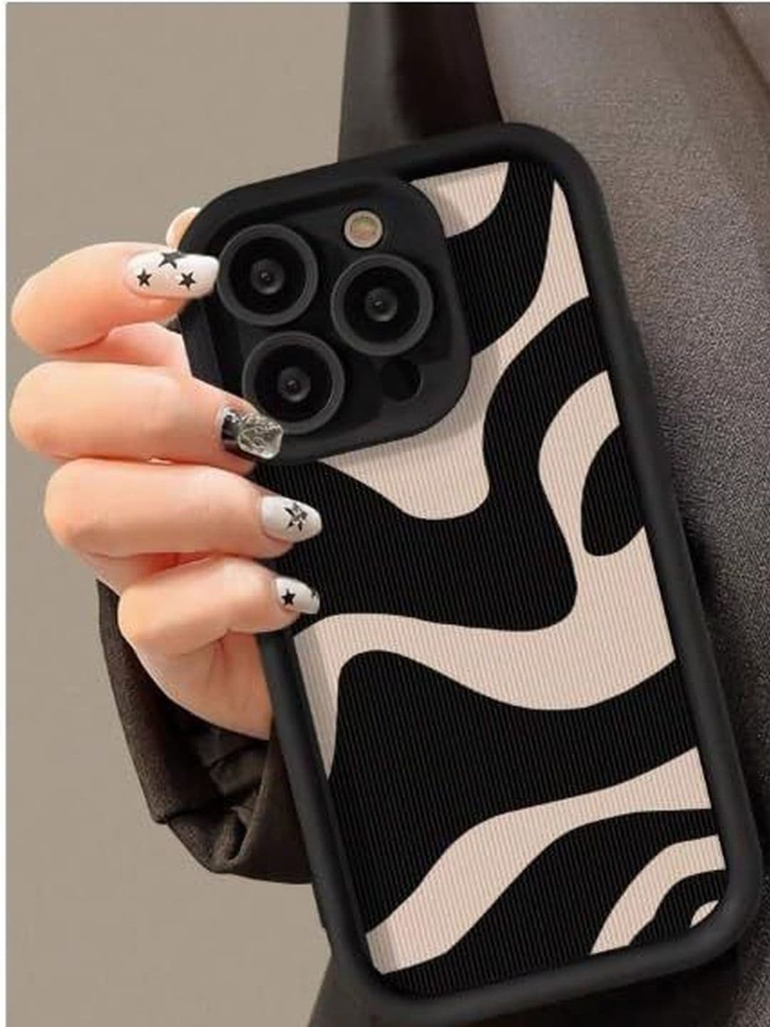 COVERLY Abstract Printed iPhone 14 Pro Back Case Mobile Accessories thumbnail 3
