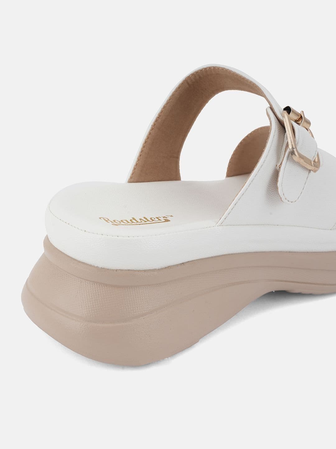 The Roadster Lifestyle Co Women Round Toe Wedge Sandals Heels thumbnail 3