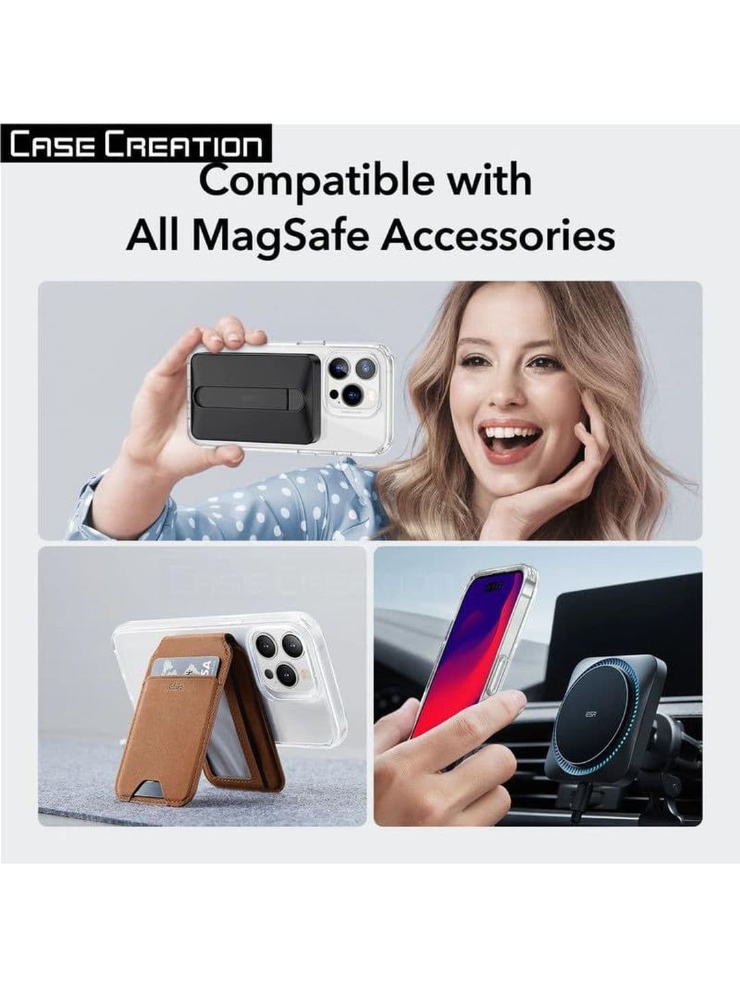COVERLY Solid Printed iPhone 13 Back Case Mobile Accessories thumbnail 2