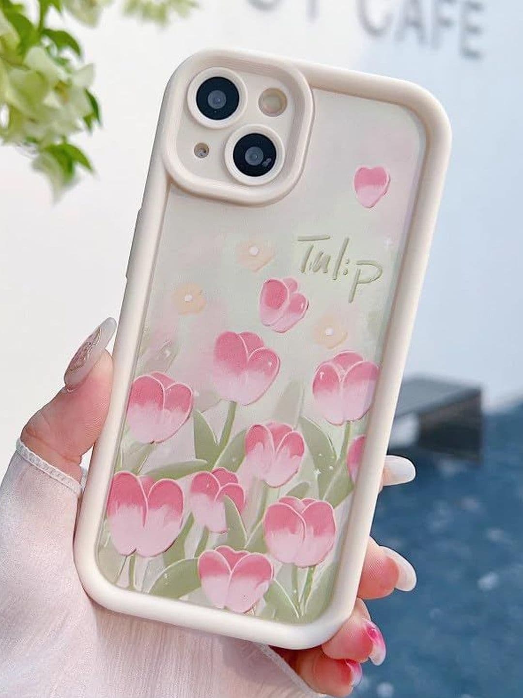 COVERLY Floral Printed iPhone 13 Back Case Mobile Accessories - view 1