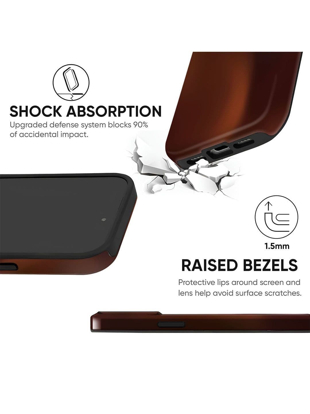QRIOH Solid Printed iPhone 15 Plus Back Case Mobile Accessories thumbnail 2