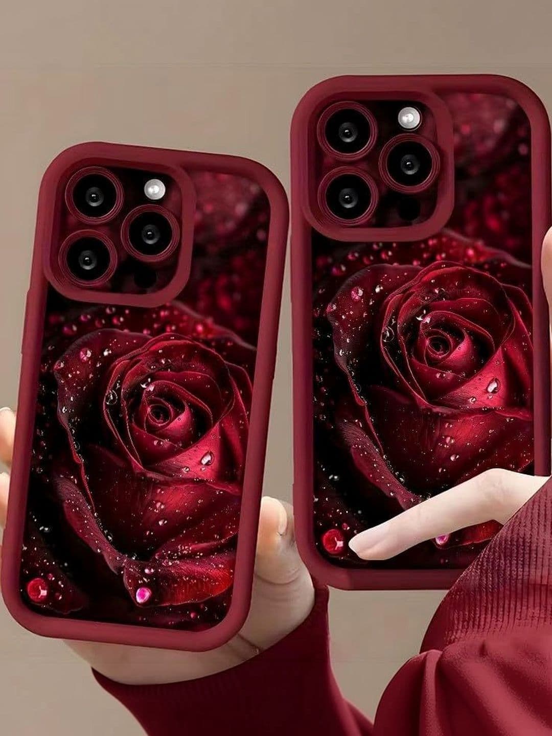 COVERLY Floral Printed iPhone 12 Mini Back Case Mobile Accessories thumbnail 3