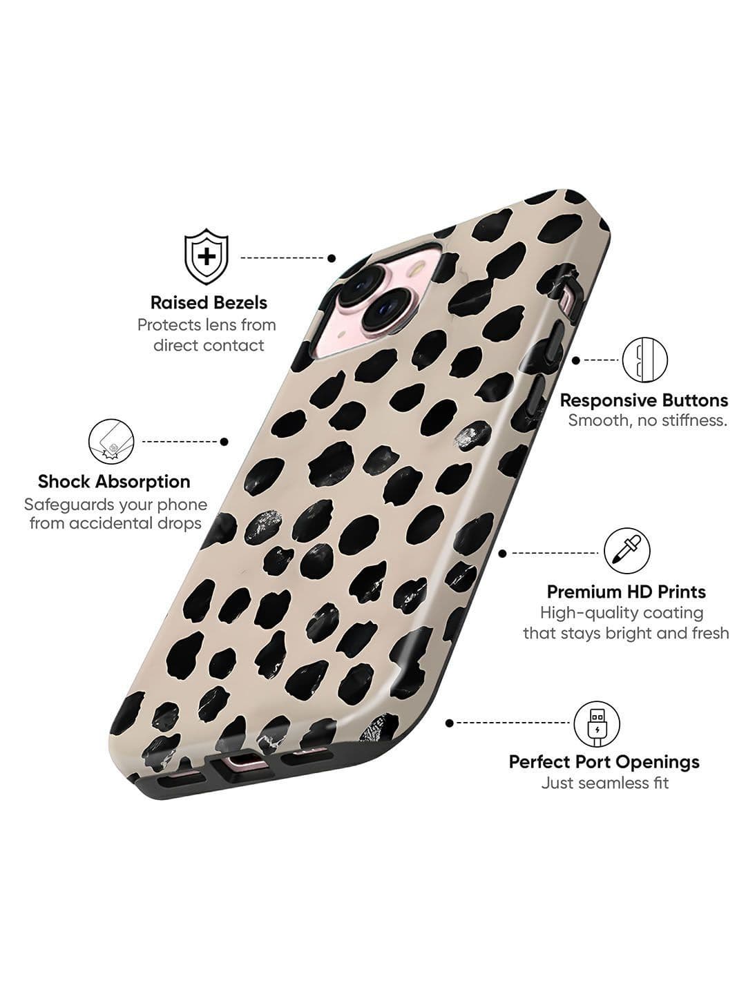 QRIOH Abstract Printed iPhone 15 Plus Back Case Mobile Accessories thumbnail 4