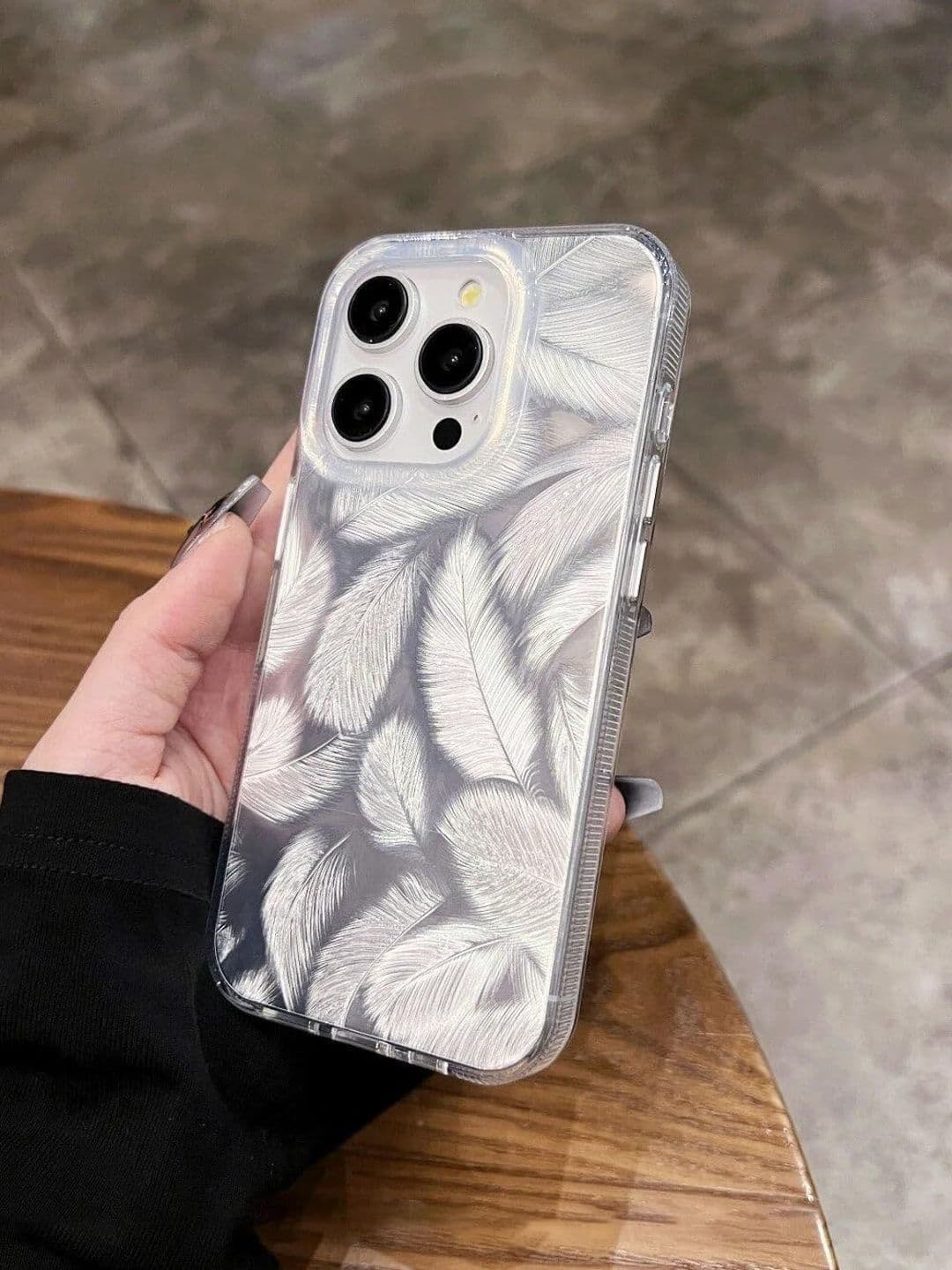 COVERLY Abstract Printed iPhone 13 Pro Max Back Case Mobile Accessories thumbnail 3